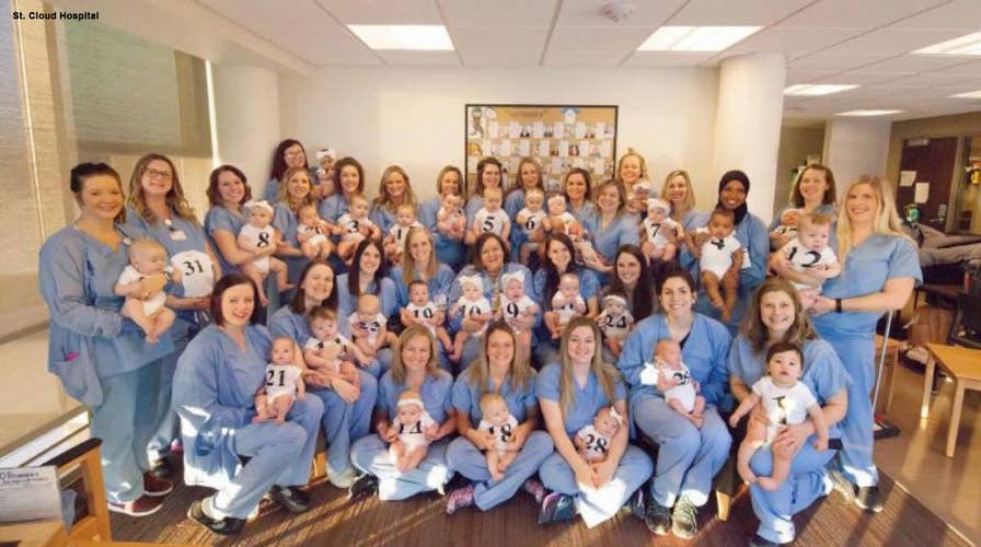 Wild baby boom: Minnesota hospital staff welcomes 32 babies in 2018