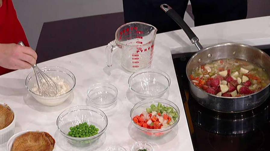 Healthy spins on your favorite comfort foods: Chef Karla Williams' chicken pot pie