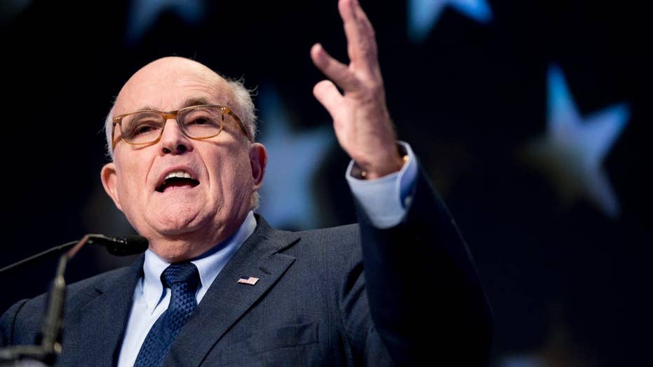 Rudy Giuliani says the time has come for special counsel Robert Mueller's investigation to be investigated
