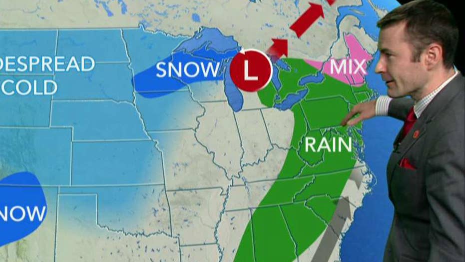 Major storm expected to hit the East Coast on New Years Eve