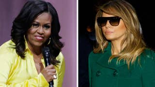 Double standard? Media hypocrisy over first lady fashion: Melania Trump mocked, Michelle Obama praised - Fox News