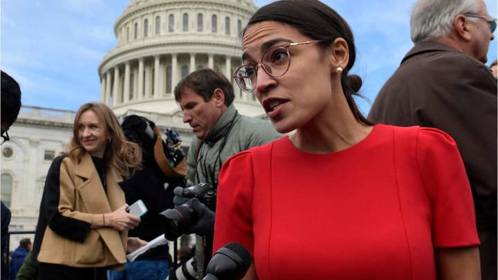 What is the 'Green New Deal' proposal drafted by Rep. Alexandria Ocasio-Cortez?