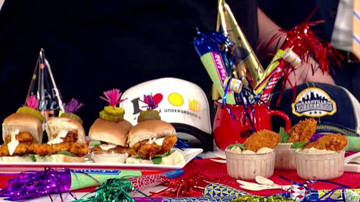 Kick off your New Year's Eve celebrations with delicious appetizers courtesy of chef Zach Sass of Nashville Underground