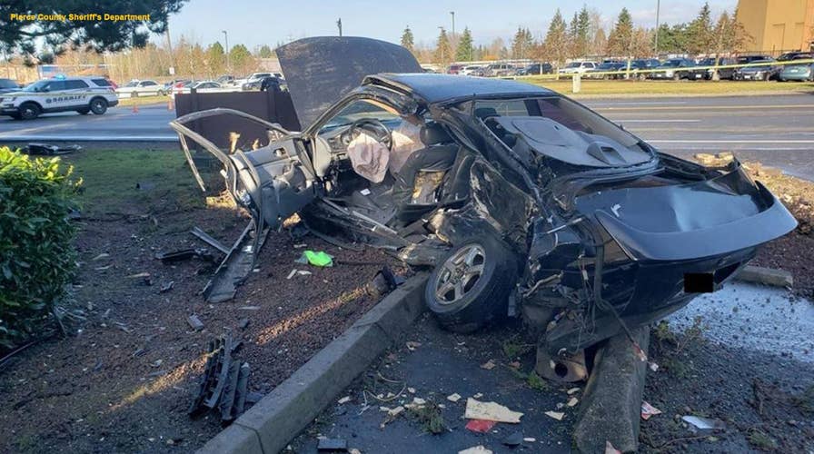 Washington man smashes into his ex-girlfriend’s car at 50 mph