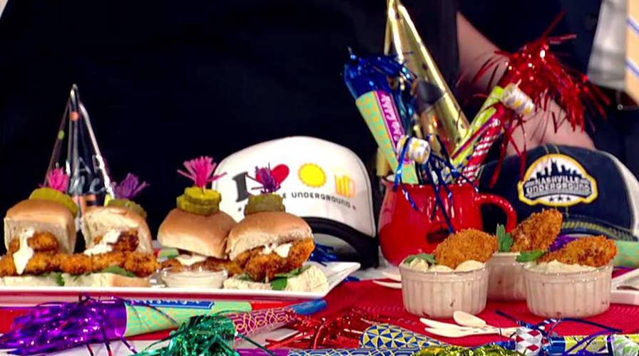 Kick off your New Year's Eve celebrations with delicious appetizers courtesy of chef Zach Sass of Nashville Underground