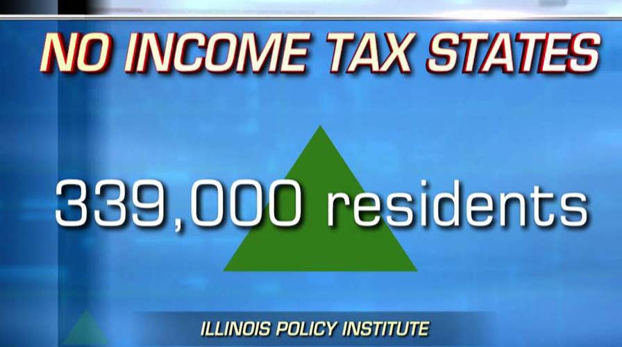Taxing times: Population drops in states with high taxes, grows in states with no income tax and lower property taxes