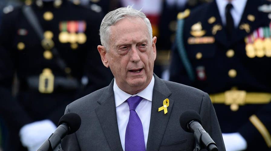Defense Secretary Mattis sends farewell message