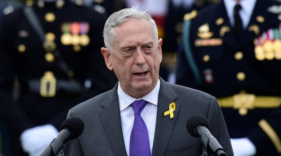 Defense Secretary Mattis sends farewell message