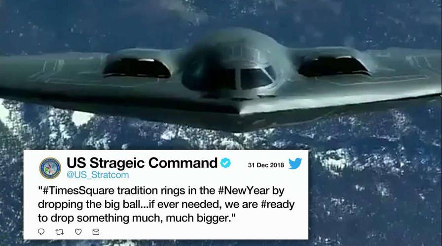 US Strategic Command apologizes for New Year Eve's tweet comparing Times Square ball to dropping bombs