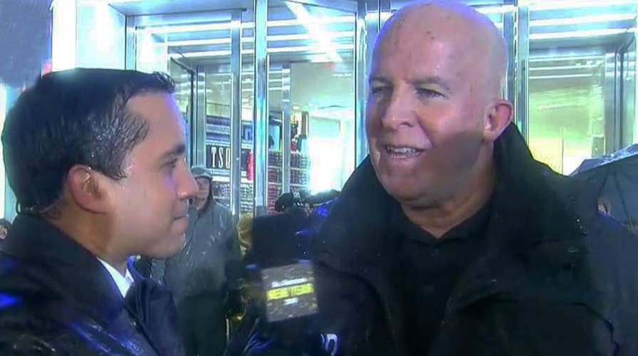 NYPD Commissioner James O'Neill salutes the sacrifice and services of his officers, falling crime rates in New York City