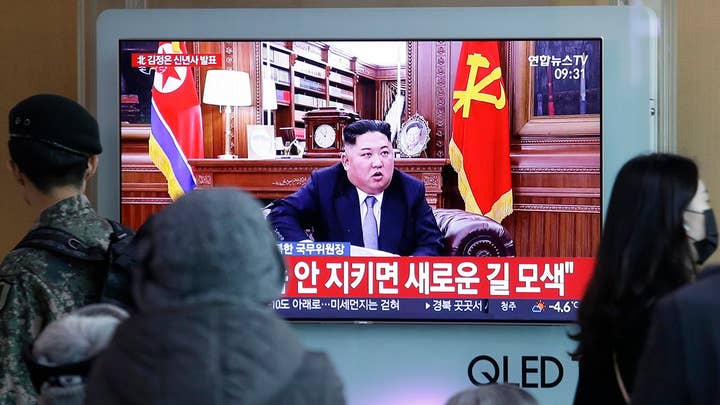 Kim Jong Un says he's willing to meet with Trump 'any time' in New Year's address, demands easing of sanctions