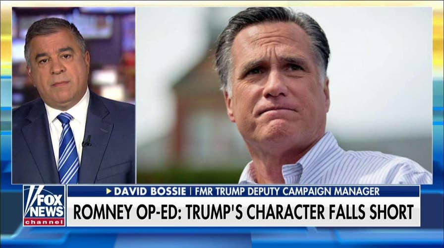 'A Pathetic Attempt By Mitt Romney for Relevancy': Bossie Slams Incoming Senator's Anti-Trump Op-Ed