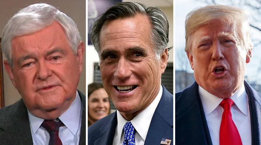 Newt Gingrich to Mitt Romney after his attack on President Trump: The Senate doesn't care who you used to be