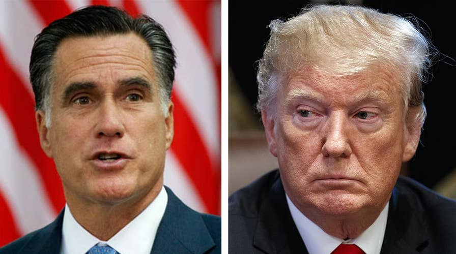 Mitt Romney calls out Trump's glaring leadership 'shortfall' in Washington Post op-ed.