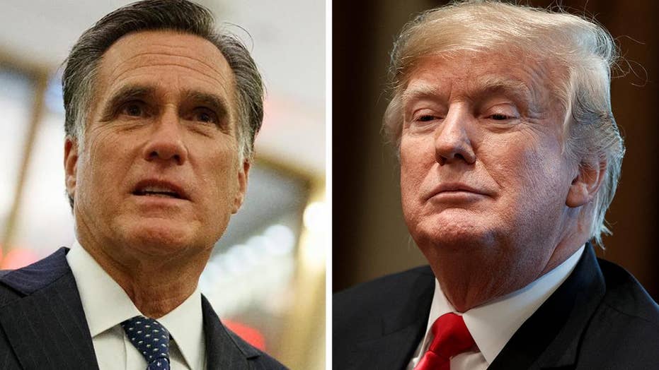 Trump And Romney's Rocky Relationship History, From Endorsements To ...