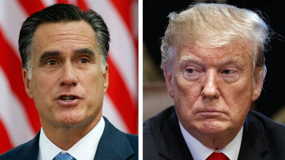 Mitt Romney flip-flops again -- Never Trump to pro-Trump and back again -- does he even know what he is?