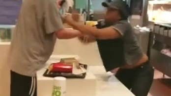 Viral McDonald's brawl between employee and customer started over straw, witness claims