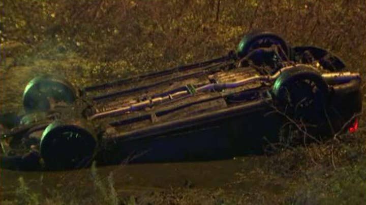 'Please hurry': Deputies rescue woman from sinking car on New Year's Day with seconds to spare