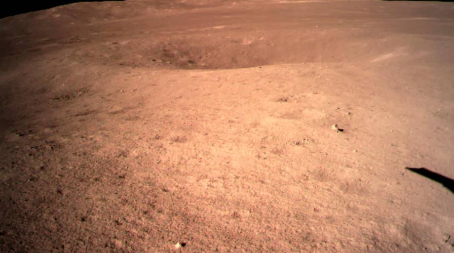 China becomes the first country to land on the far side of the moon and capture close-up pictures from the surface