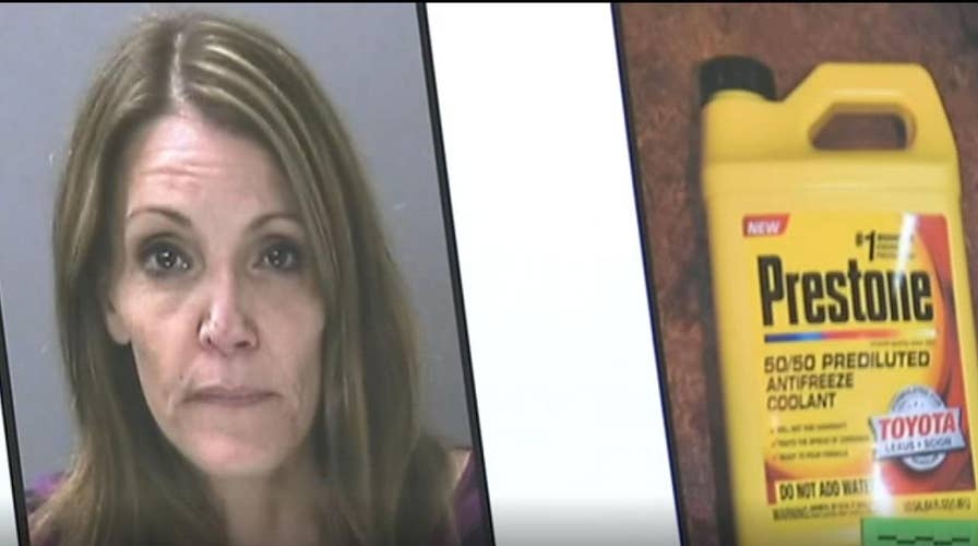 Long Island mother caught on camera trying to poison her estranged husband with antifreeze