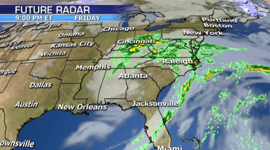 National forecast for Friday, January 4