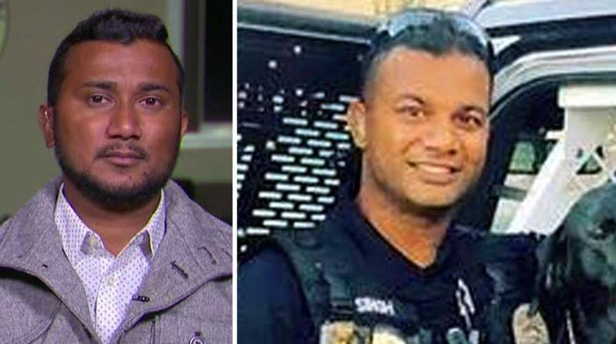 Slain California officer Ronil Singh's brother, police chief open up on 'Fox &amp; Friends' on the 'preventable tragedy'