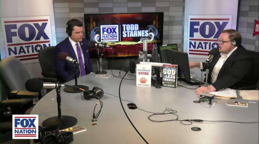 Todd Starnes and Rep. Matt Gaetz
