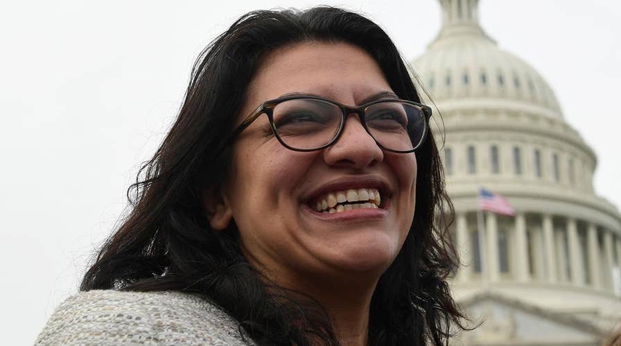 Newly elected Michigan Democrat Congresswoman Rashida Tlaib crudely calls for President Trump’s impeachment at a rally