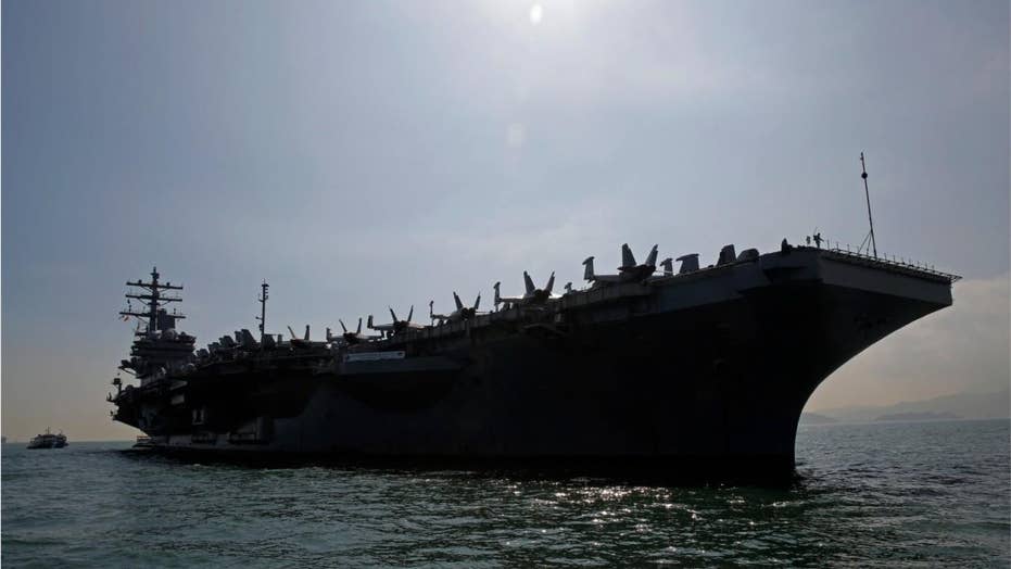 Tenggelamnya kapal induk AS akan menyelesaikan ketegangan di Laut Cina Selatan, kata laksamana Tiongkok