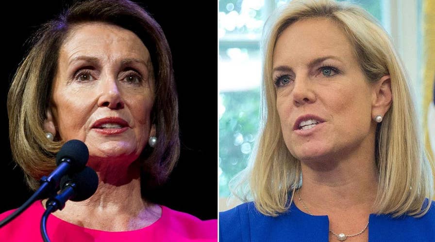 Pelosi, Nielsen clashed during border-security meeting