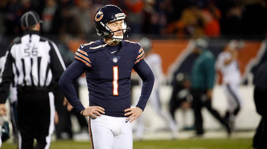 Chicago Bears' Cody Parkey after missing potential game-winning field goal: 'I feel terrible'