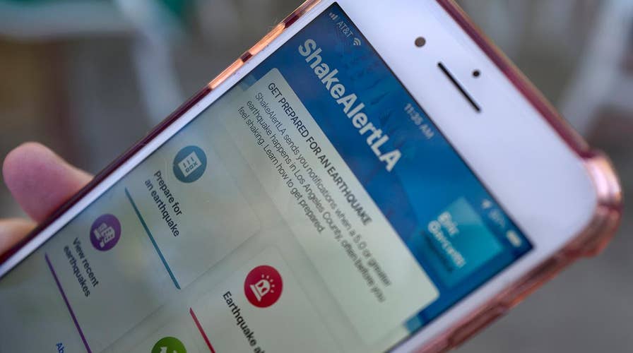 Nation's first earthquake warning mobile app launches in Los Angeles