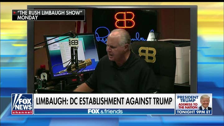 Limbaugh on Border Funding Battle: 'Why Does Trump Have to Go It Alone?'