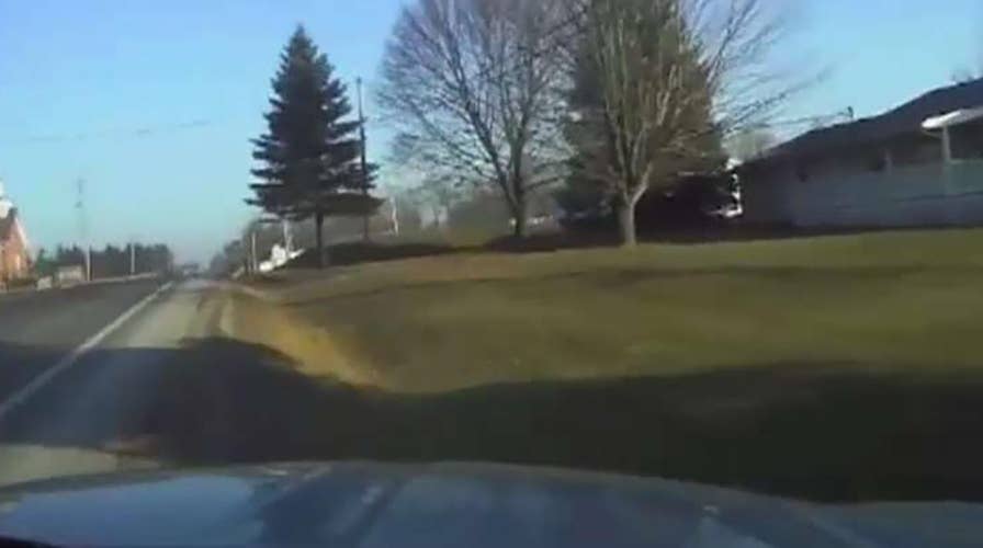 Half-naked woman steals police cruiser, leads cops on high-speed chase in Ohio
