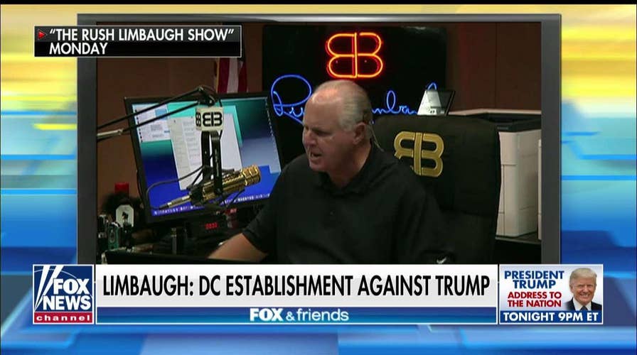 Limbaugh on Border Funding Battle: 'Why Does Trump Have to Go It Alone?'