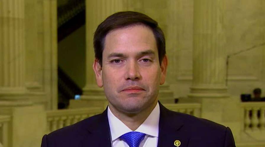 Rubio: A wall isn't to keep people out, a wall is to funnel traffic to a point of entry