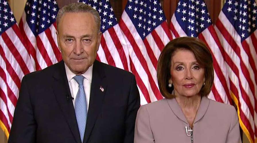 Pelosi, Schumer: Trump is holding government workers hostage over border wall