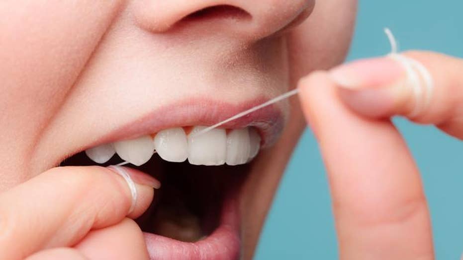 to ... chemicals, linked claims dental study Oral-B floss toxic