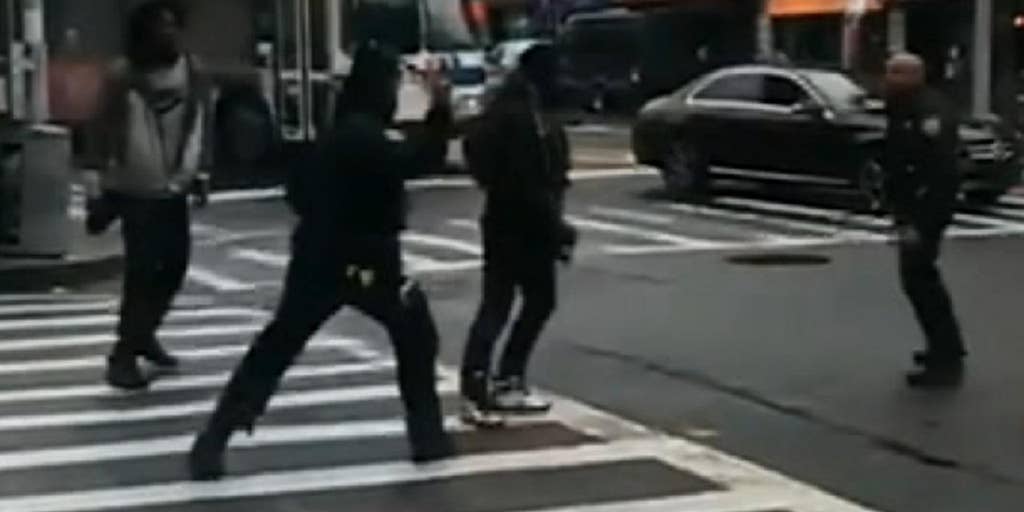 NYPD officers beat men with batons during violent altercation caught on ...