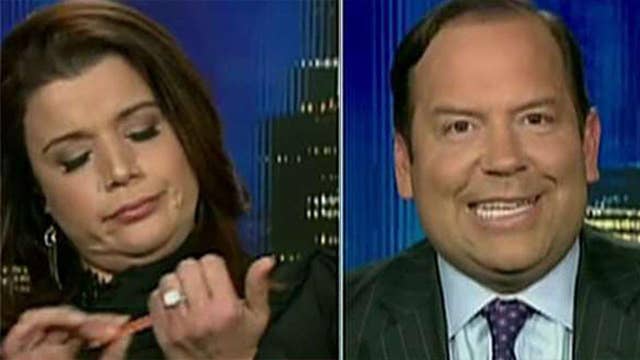 Cnn Pundit Ana Navarro Files Her Nails While Trump Supporter Steve