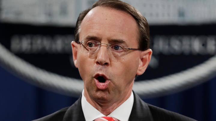 Are Democrats overreacting to Deputy Attorney General Rod Rosenstein's expected departure from the DOJ?