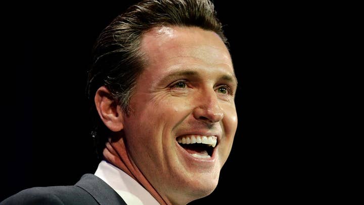 Gov. Gavin Newsom says California will be a sanctuary for all who seek it