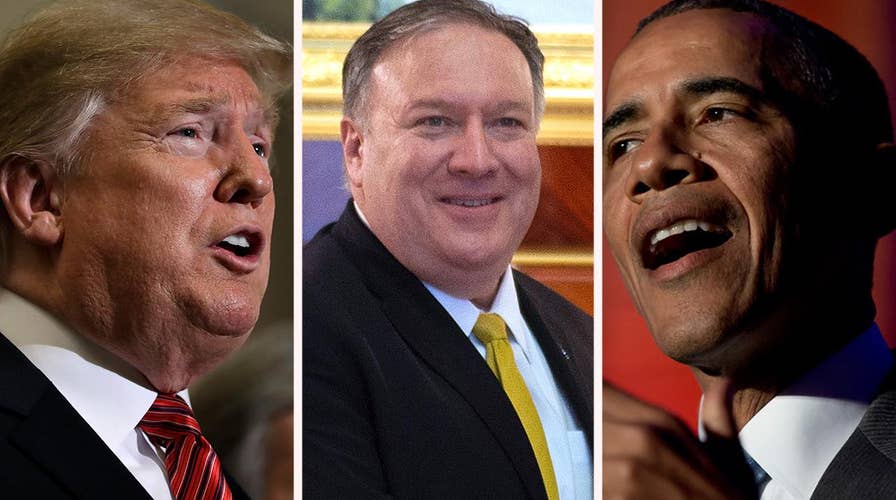 How is the Trump White House breaking from past presidential administrations on Mideast policy?