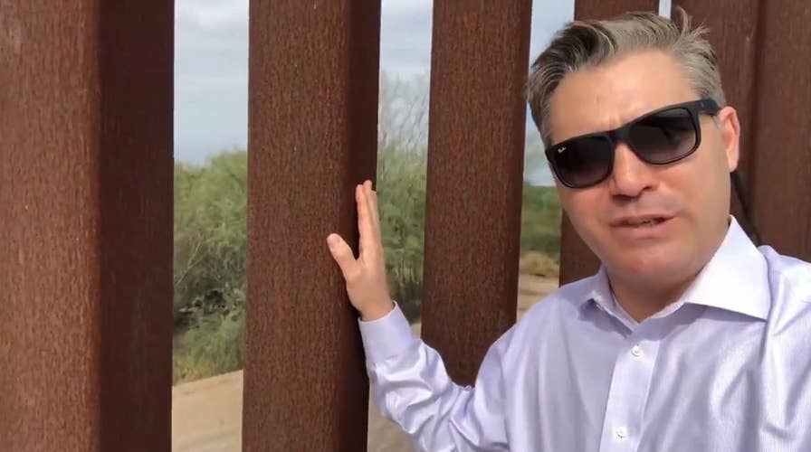CNN's Jim Acosta takes heat after showing border fence just might be working
