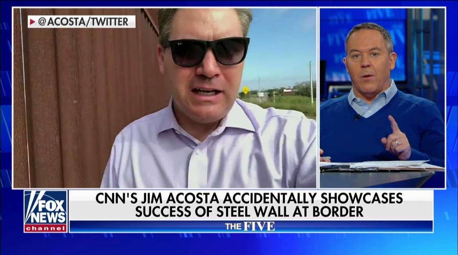 The Five on Jim Acosta's Border Wall Video