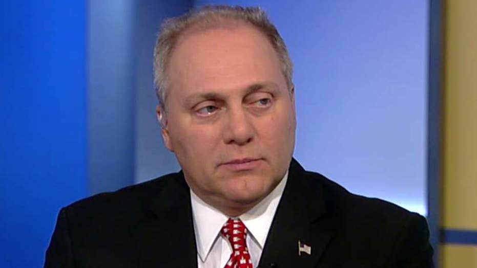 House Minority Whip Steve Scalise on whether President Trump is facing Republican defections on border security