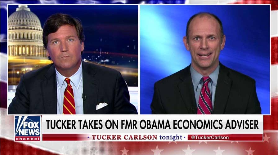 Tucker Battles Goolsbee on Illegal Immigration