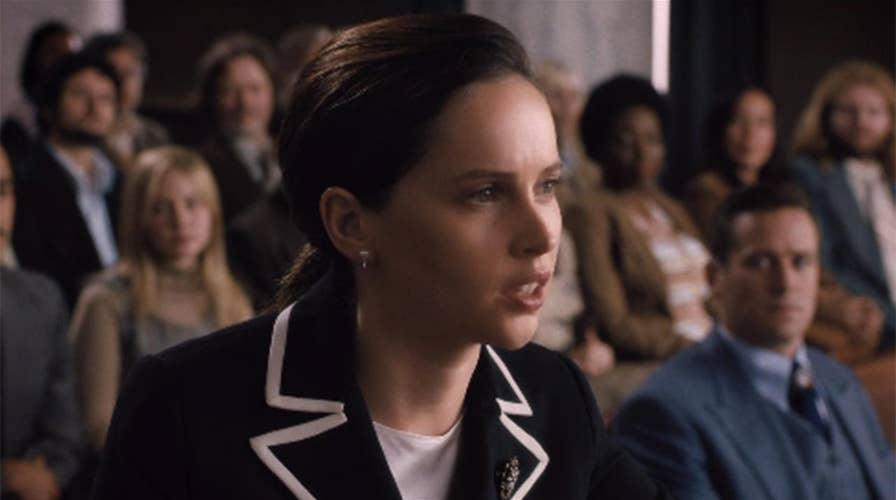 'On the Basis of Sex' star Felicity Jones on why she was 'nervous' to play Supreme Court Justice Ruth Bader Ginsburg