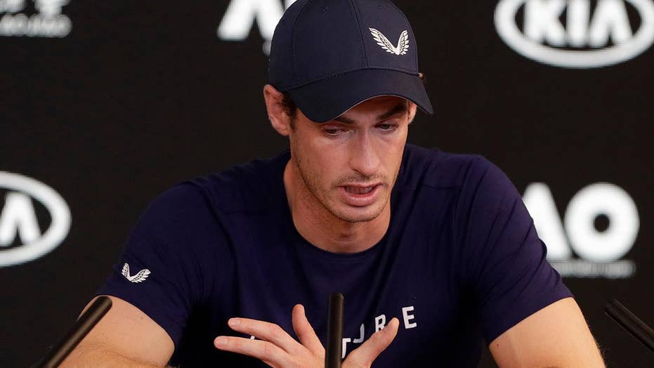 Andy Murray tearfully announces retirement from tennis after struggling with injuries: 