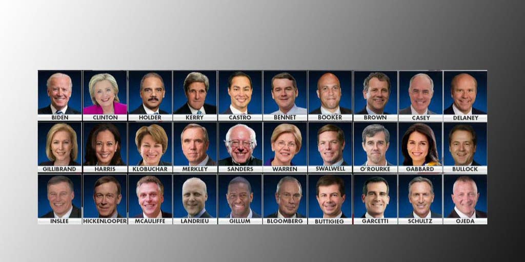 The 2020 Presidential Democratic Field Is Getting Crowded With Several ...